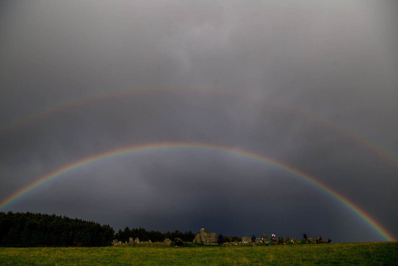 The most mystical weather phenomenon picture foto The most mystical weather phenomenon