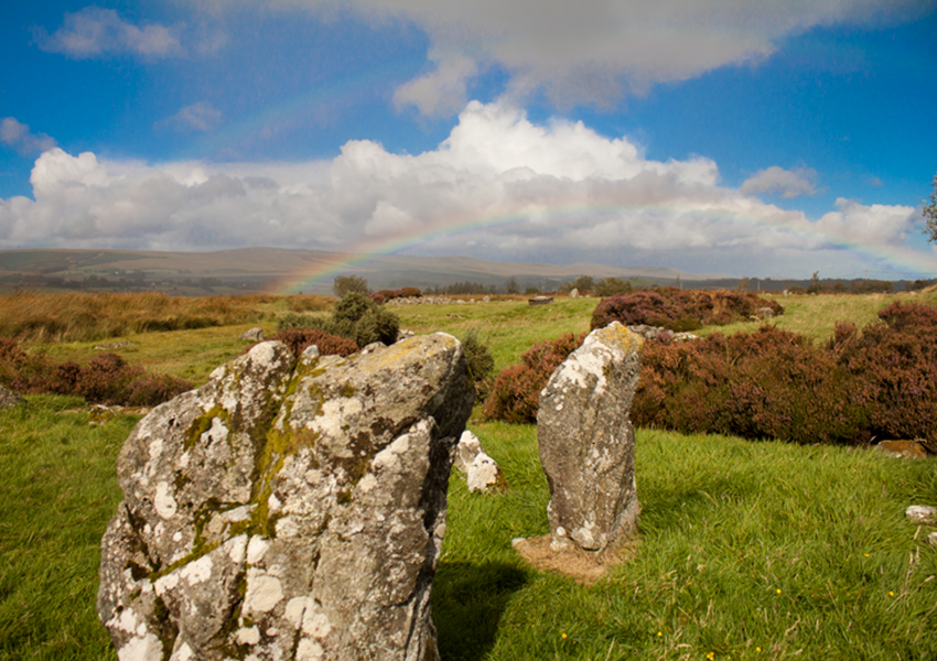 Beaghmore Stone Circle - County Tyrone in the Sperrin Mountains. 