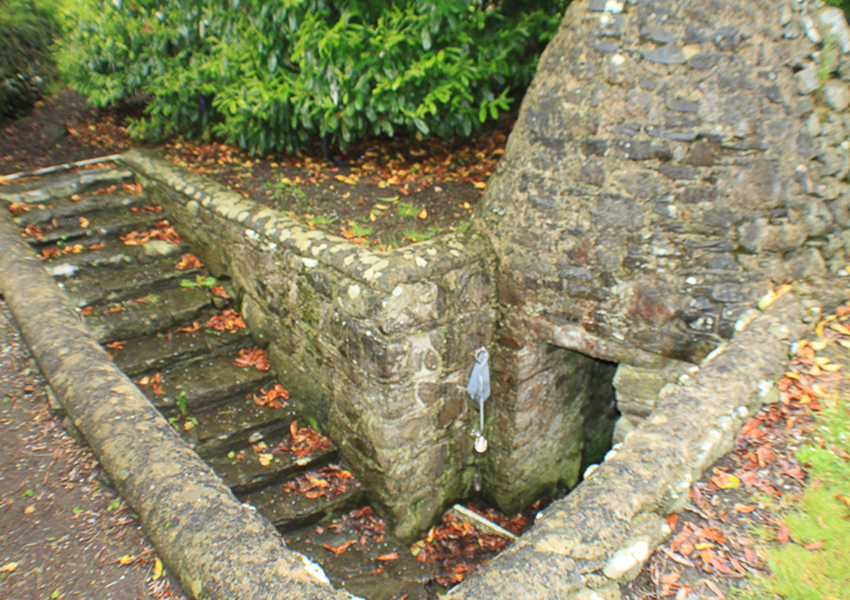 St. Brigid's Holy Well in Faughardt, Co. Louth. Birthplace of St. Brigid