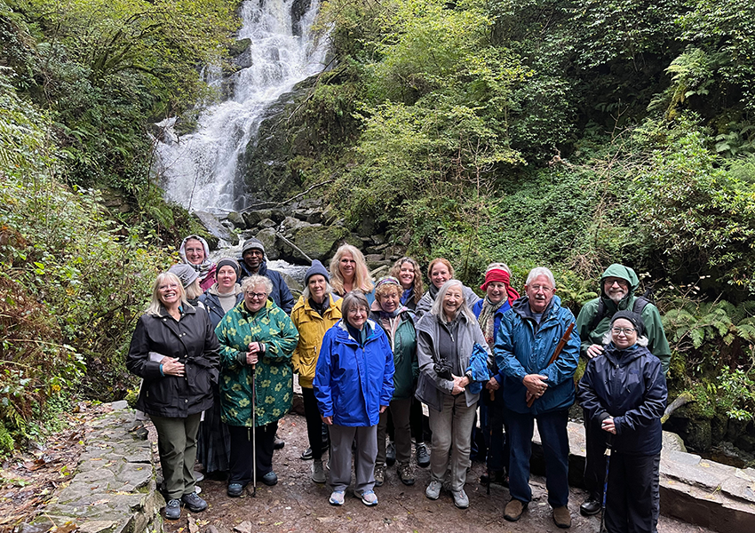 Torc Waterfall - Muckross forest walk in Killarney