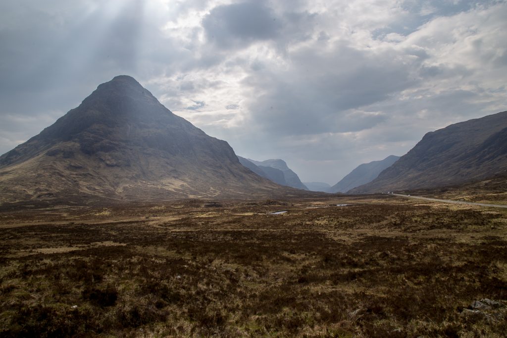Glencoe site of the Glencoe Massacre - Scottish Highlands