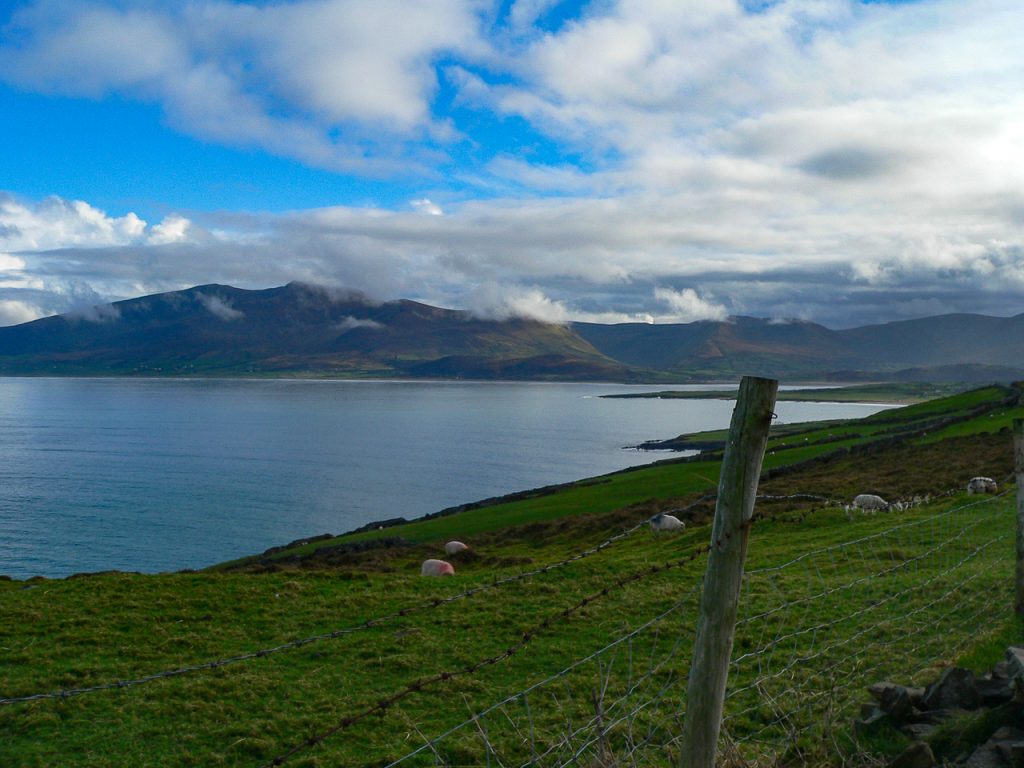 View from Mount Brandon Across Brandon Bay