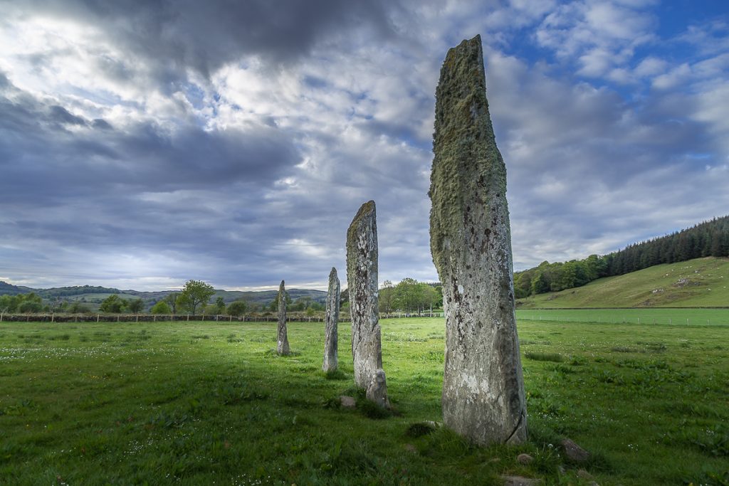 Standing Stones in the Kilmartin Valley